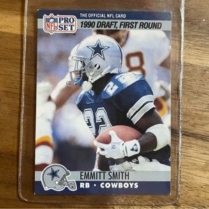 Emmitt Smith ROOKIE 1990 Pro Set 685